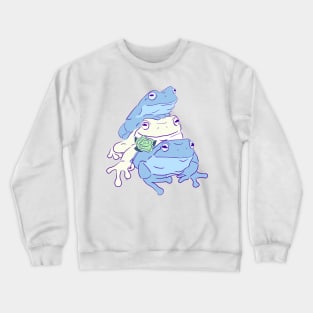 Achillean Pride Frog Stack Crewneck Sweatshirt